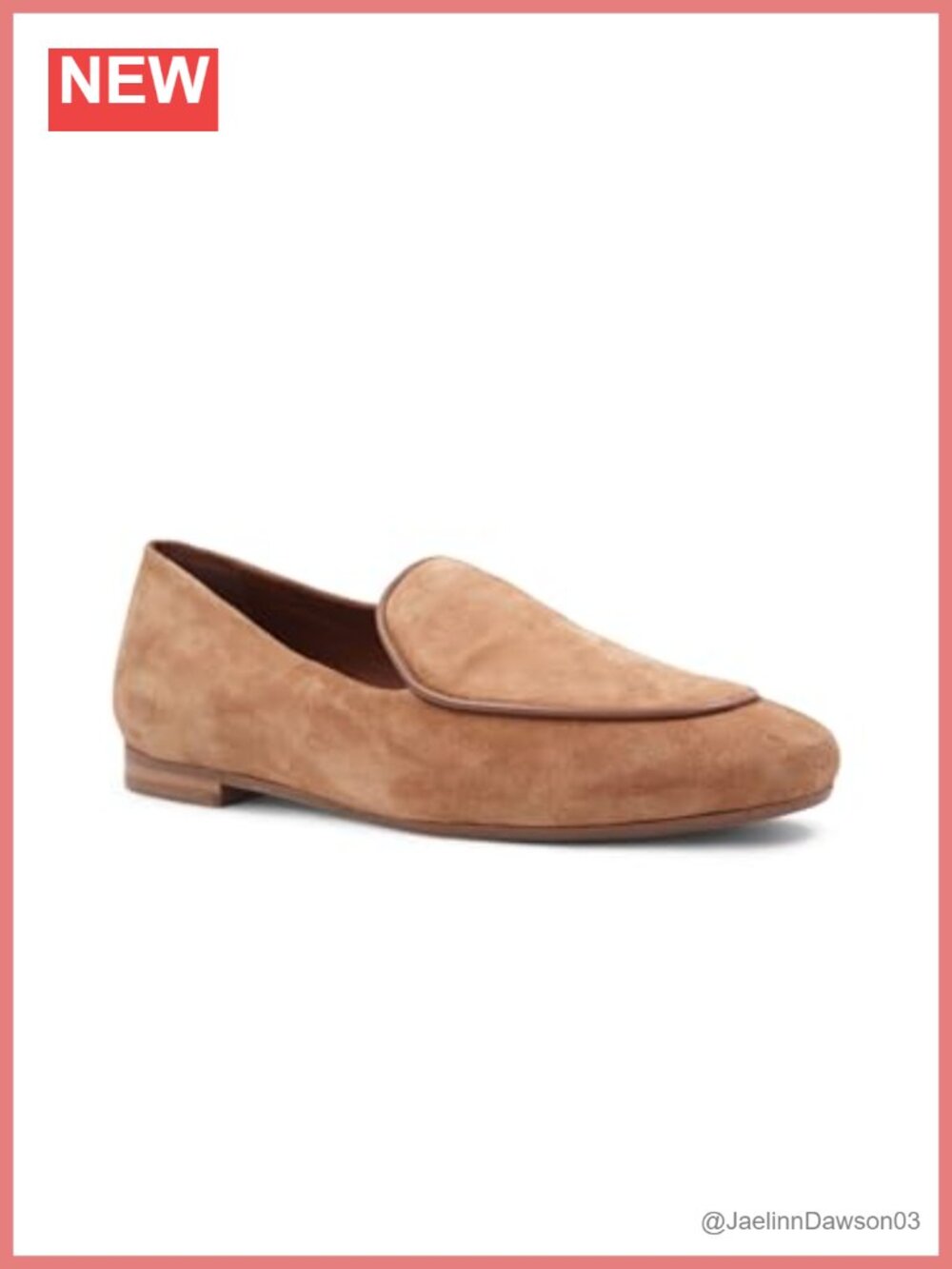 Suede Leather Lined Italian Weatherproof Loafer Flat Women's